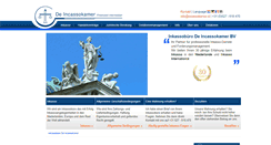 Desktop Screenshot of incassokamer.de